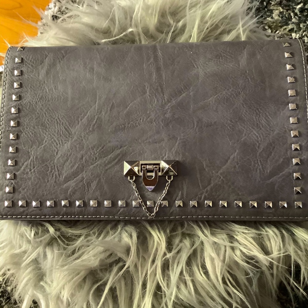 Studded Clutch Purse